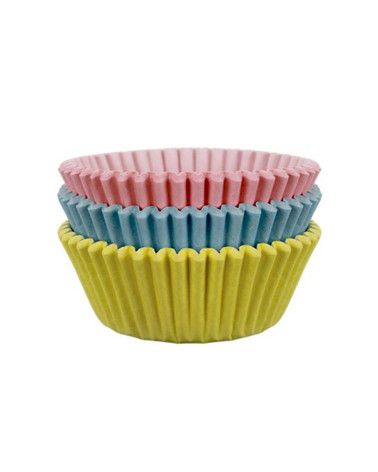 Set cápsulas cupcakes tonos pastel 60u - PME