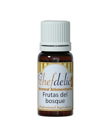 Aroma frutas del bosque 10ml - CHEFDELICE (PRONTA CADUCIDAD: 21/03/2025)