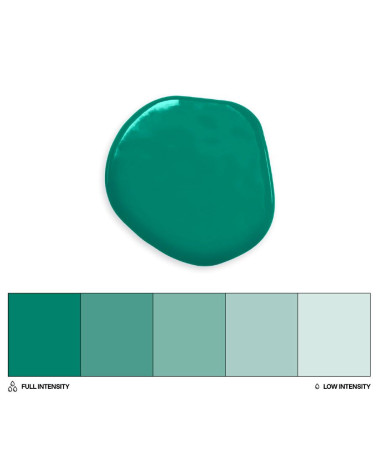 Colorante liposoluble en gel verde esmeralda 20ml - COLOUR MILL