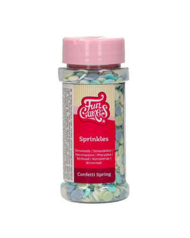 Sprinkles confeti primavera 60gr - FUNCAKES