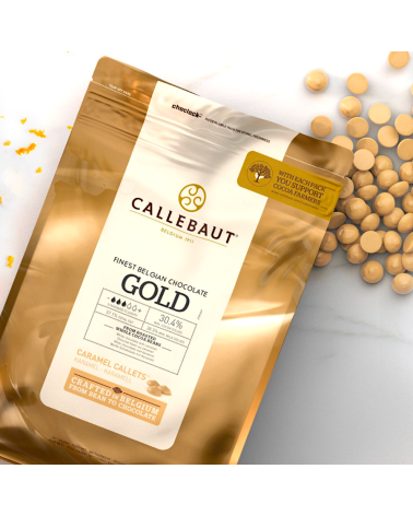 Chocolate caramelizado Gold en callets 400gr - CALLEBAUT (PRONTA CADUCIDAD: 30/11/2024)