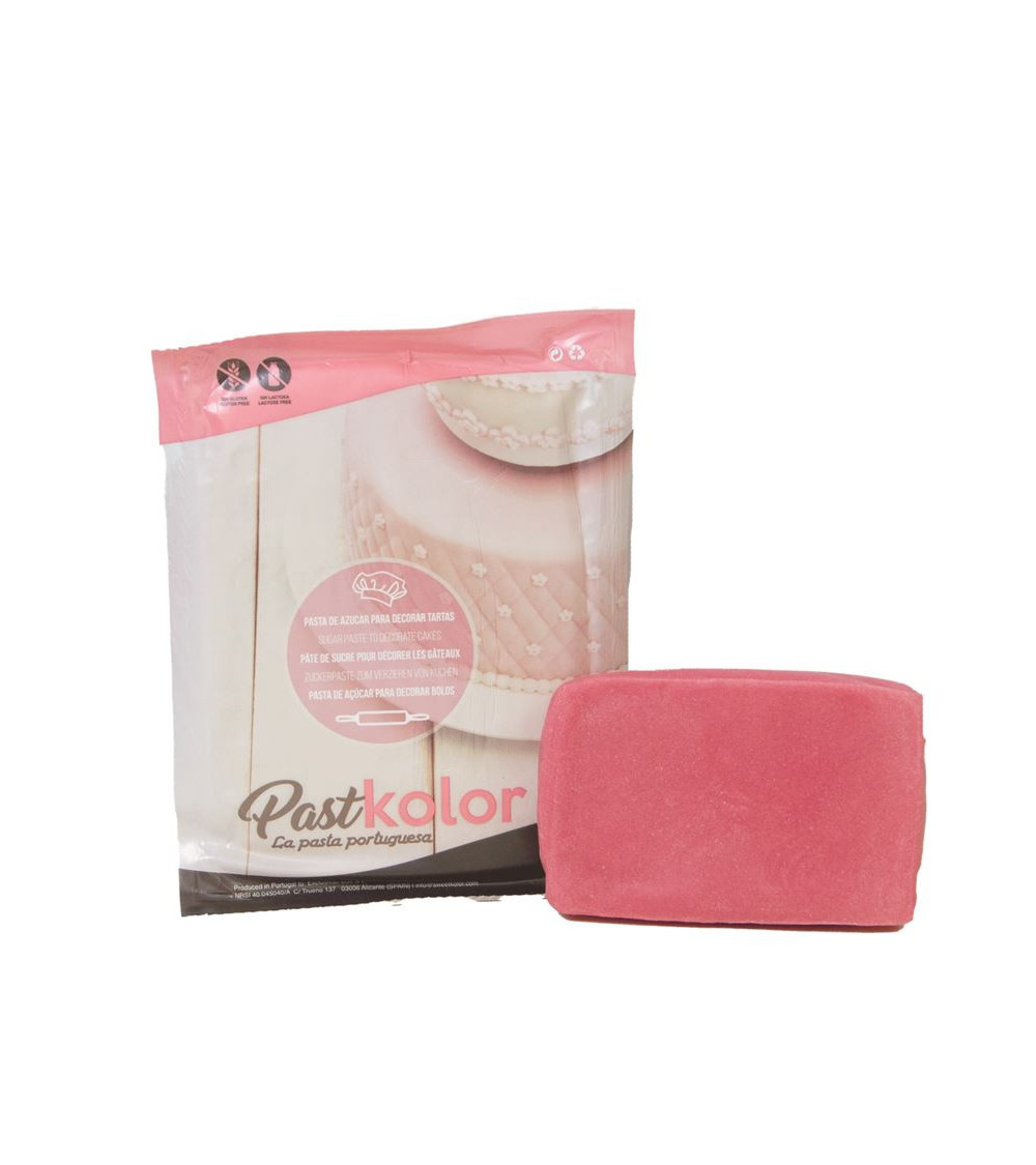 Fondant rosa viejo 250gr - PASTKOLOR (PRONTA CADUCIDAD: 06/12/2024)