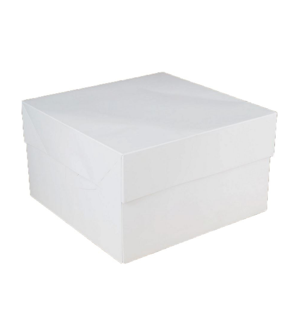 Caja para tarta blanca 35cm - FUNCAKES