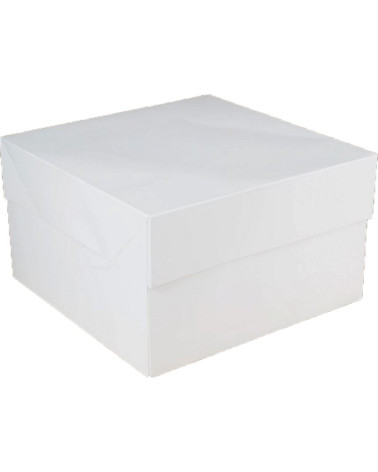 Caja para tarta blanca 35cm - FUNCAKES