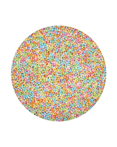 Nonpareils o mini perlas mix colores pastel 80gr - FUNCAKES