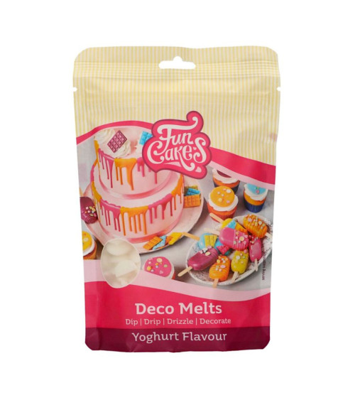 Deco melts sabor yogur 250gr - FUNCAKES (PRONTA CADUCIDAD: 31/10/2024)