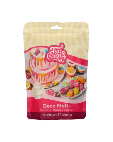 Deco melts sabor yogur 250gr - FUNCAKES (PRONTA CADUCIDAD: 31/10/2024)