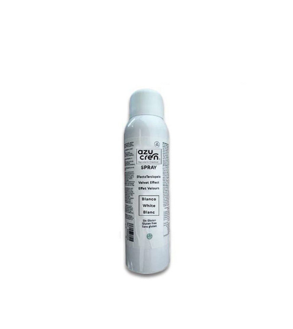 Spray efecto terciopelo blanco 150ml - AZUCREN (PRONTA CADUCIDAD: 30/11/2024)