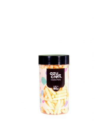 Palitos de azúcar crema pastel 80gr - AZUCREN