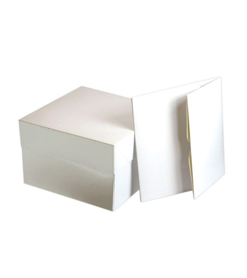 Caja para tarta blanca 22cm