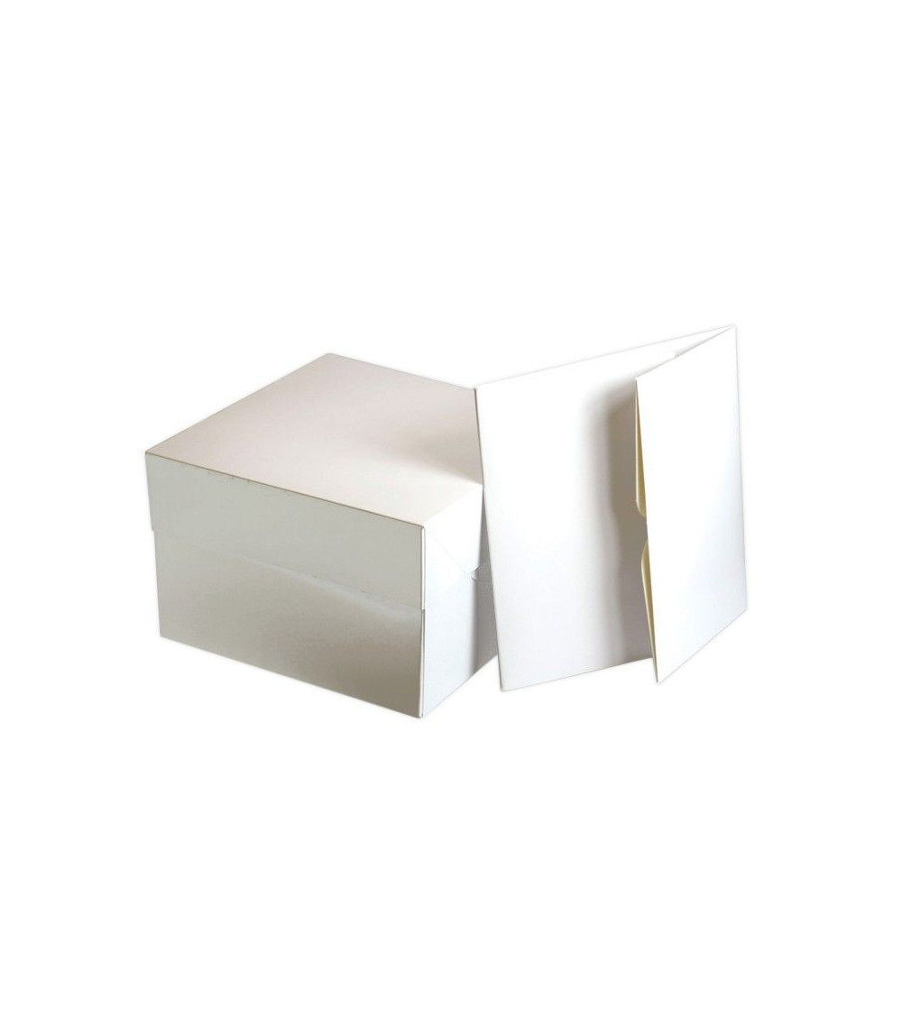 Caja para tarta blanca 22cm