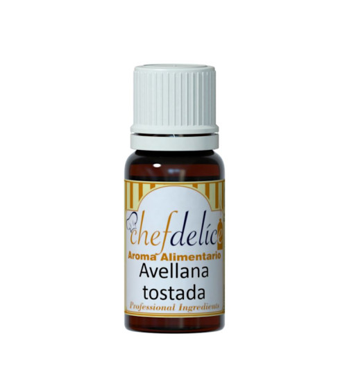 Aroma de avellana tostada 10ml - CHEFDELICE