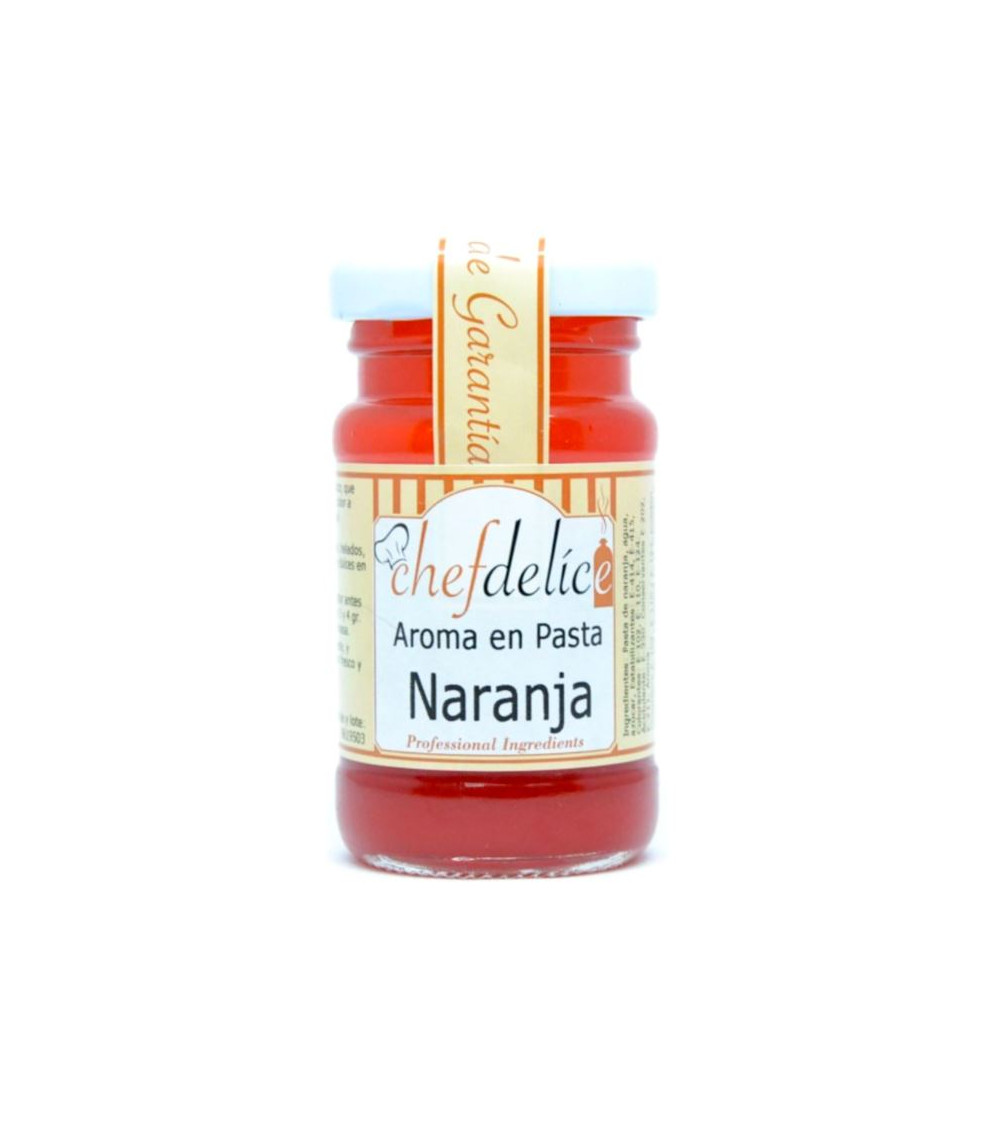 Aroma en pasta de naranja 50gr - CHEFDELICE