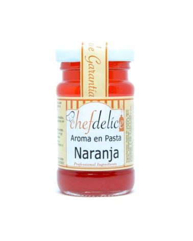 Aroma en pasta de naranja 50gr - CHEFDELICE