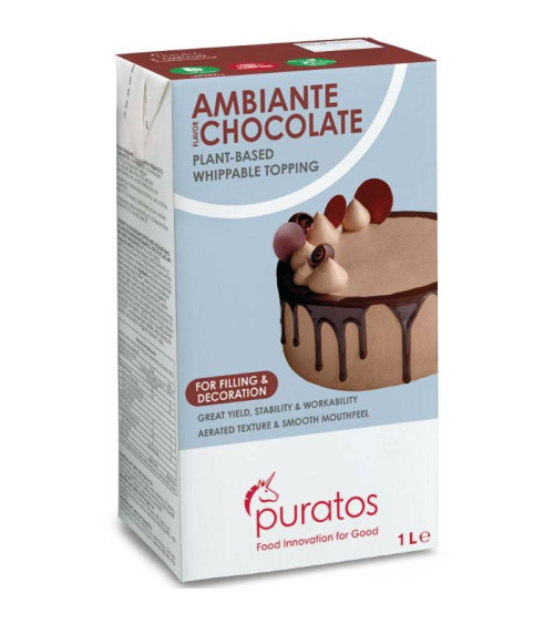 Nata vegetal chocolate Ambiante 1L - PURATOS