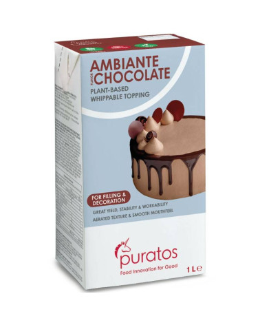 Nata vegetal chocolate Ambiante 1L - PURATOS