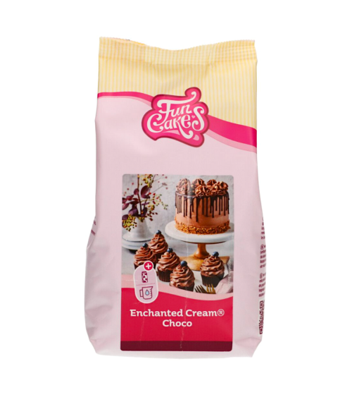 Preparado para crema encantada de chocolate 450gr - FUNCAKES (PRONTA CADUCIDAD: 28/02/2025)