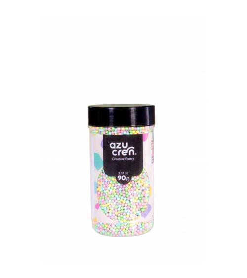 Nonpareils o mini perlas mix pastel 90gr - AZUCREN