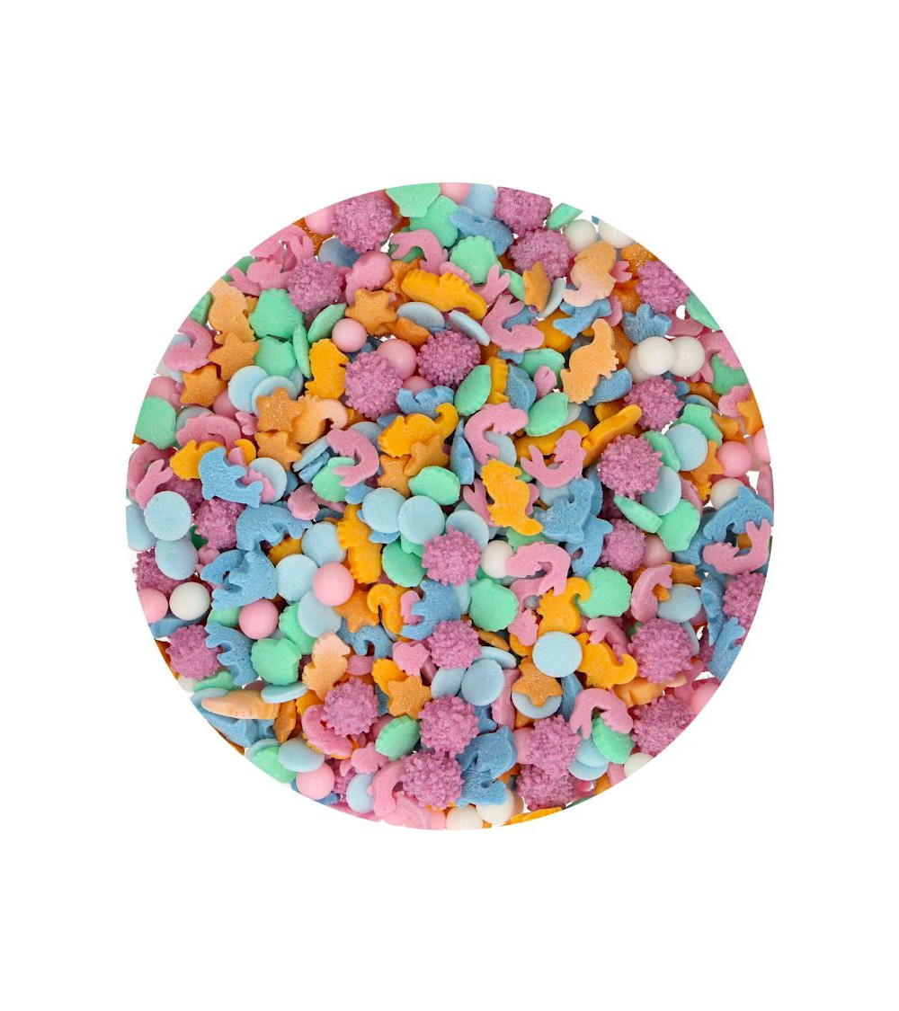 Sprinkles mix sirenas 50gr - FUNCAKES (PRONTA CADUCIDAD: 30/03/2025)