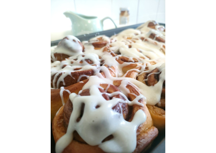 Cinnamon rolls o rollos de canela